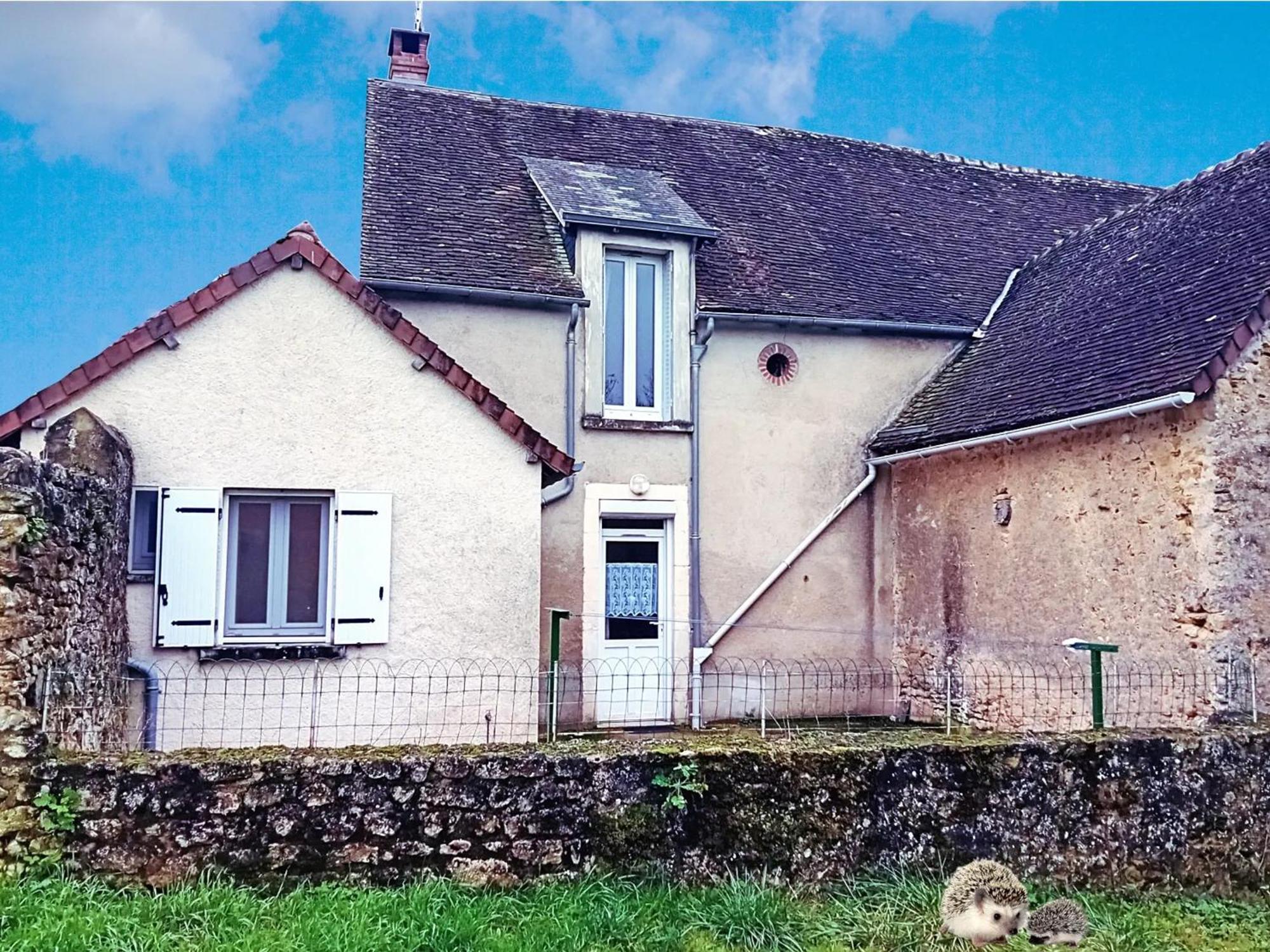 Charmant Gite Avec Terrasse, Poele A Bois Et Parking Prive Pres De La Creuse Et D'Argenton-Sur-Creuse - Fr-1-591-564 Villa Le Menoux Exterior photo